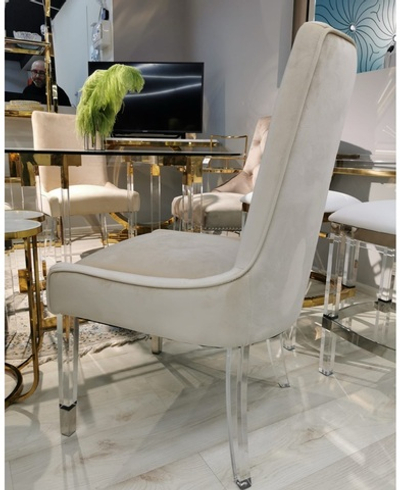 Стул обеденный Леонардо, светло бежевый