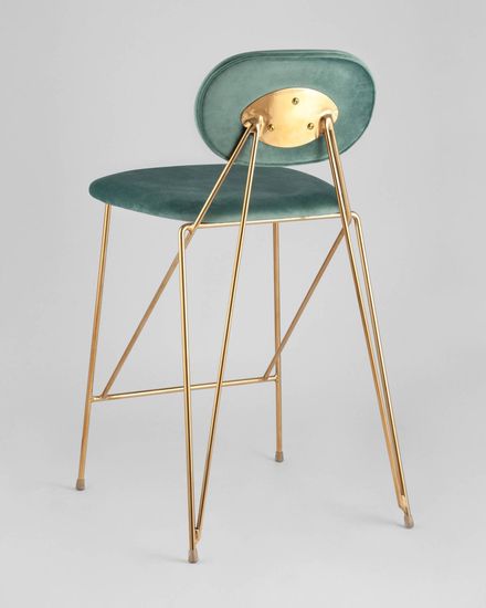 Стул Элис полубарный мятный