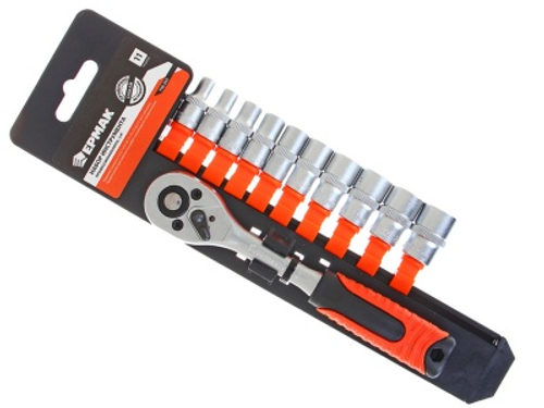 Набор профессионального инструмента 11 предметов 1/4 ЕРМАК