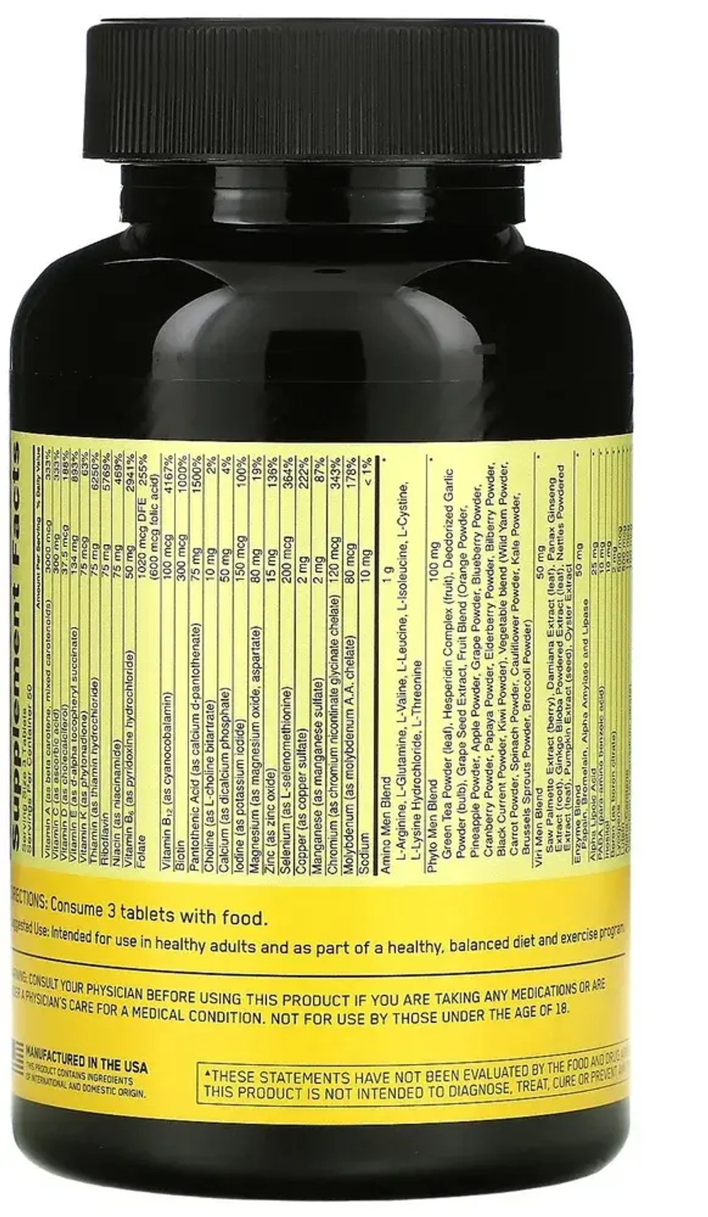 Витамины Optimum Nutrition Opti-Men 150 таблеток