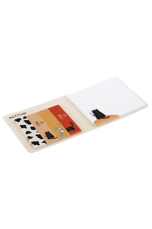 Флажки-закладки и самоклеящиеся блоки в наборе "Right cat", 74*74мм, 60*15мм, 25л