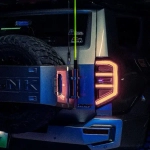 Крепление запасного колеса MEIKA Tank 400 Танк Калитка запаски запаска