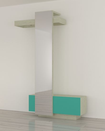 дуб пикард / аква