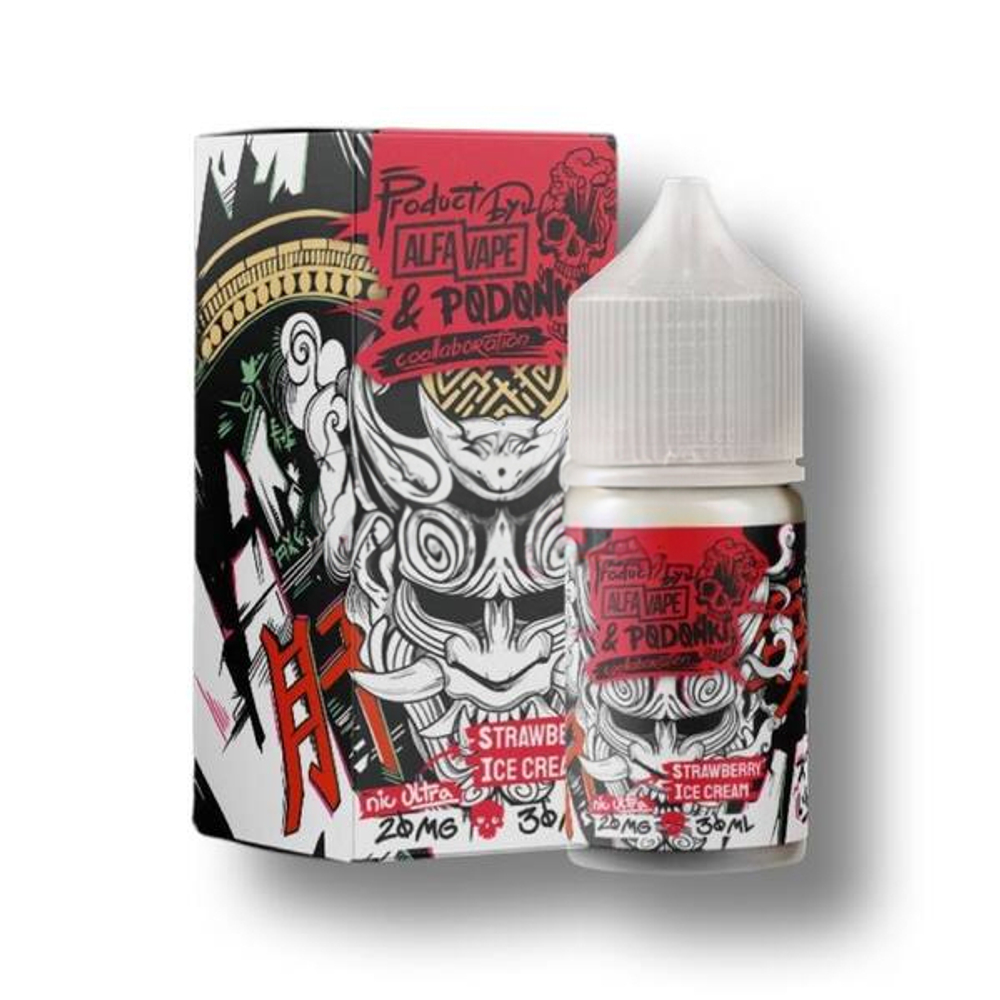Alfa Vape & Podonki - Strawberry Ice (7% nic)