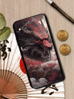 Чехол на iPhone X с принтом