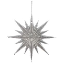 GAEM Изделие декоративное подвесное "Снежинка", L12 W1 H12 см, 4в.
