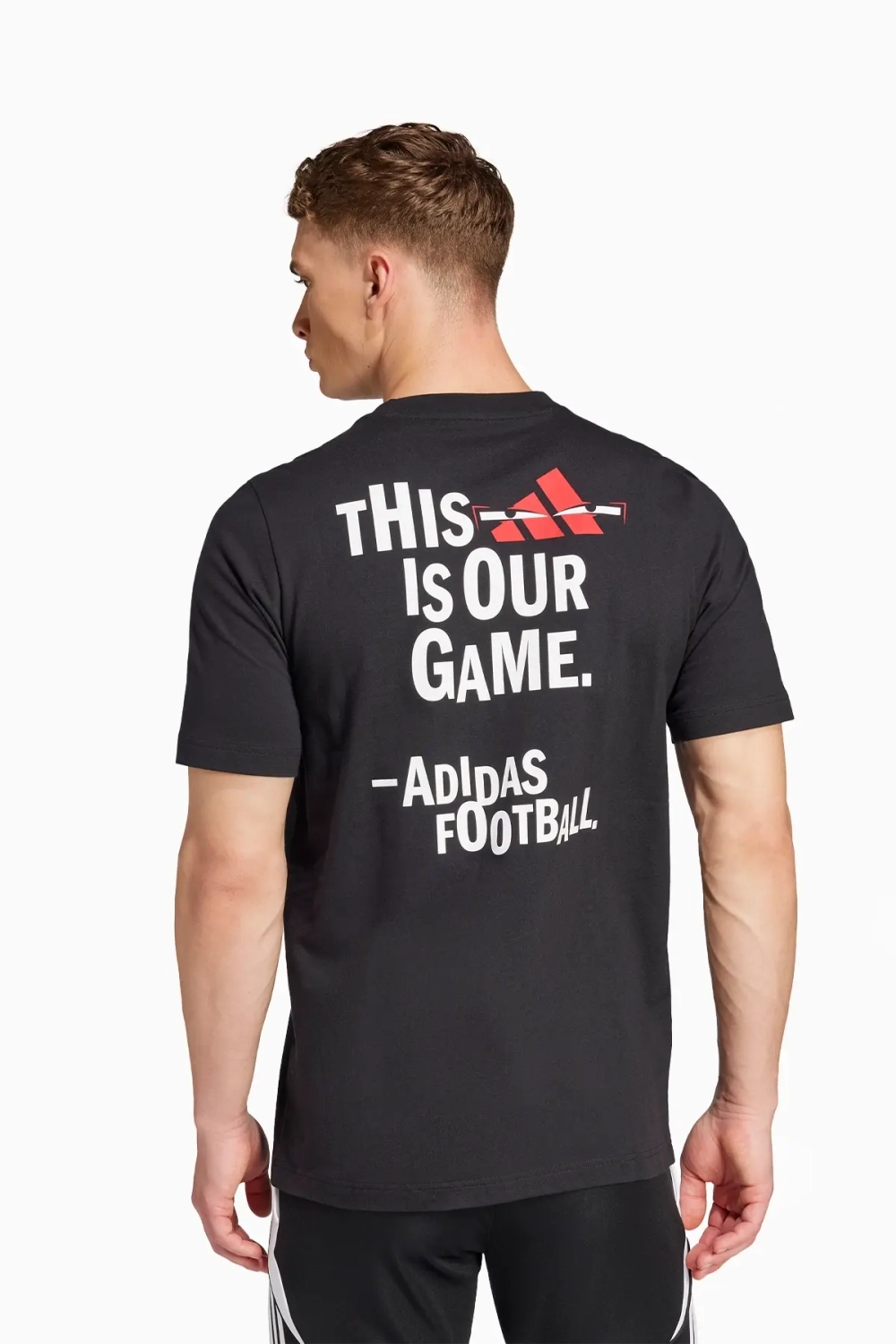 Футболка adidas Football Graphic - черный