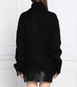 гольф Silvian Heach - черный(CVA22097LU)