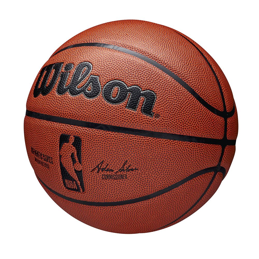 Мяч баск. WILSON NBA Authentic, WZ2016501XB7, р.7, полиуретан, коричневый