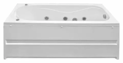 Ванна акриловая BAS Стайл 1600х700 с гидромассажем и каркасом