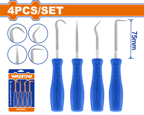 Набор крючков 4 шт (10/100) WADFOW WSS2604