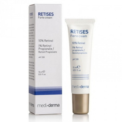 Retises Forte Cream Mediderma | Крем-эксфолиант с ретиноловой кислотой 10%