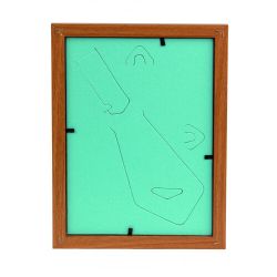 Фоторамка Image Art MD-03/3, размер 15х21 МДФ цвет итальянский орех