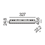 Магнитный трековый светильник Maytoni Points TR031-4-18WTW-DD-B