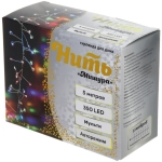 Гирлянда для дома 5,0 м 350 ламп LED «Мишура», IP-40, Мультицвет