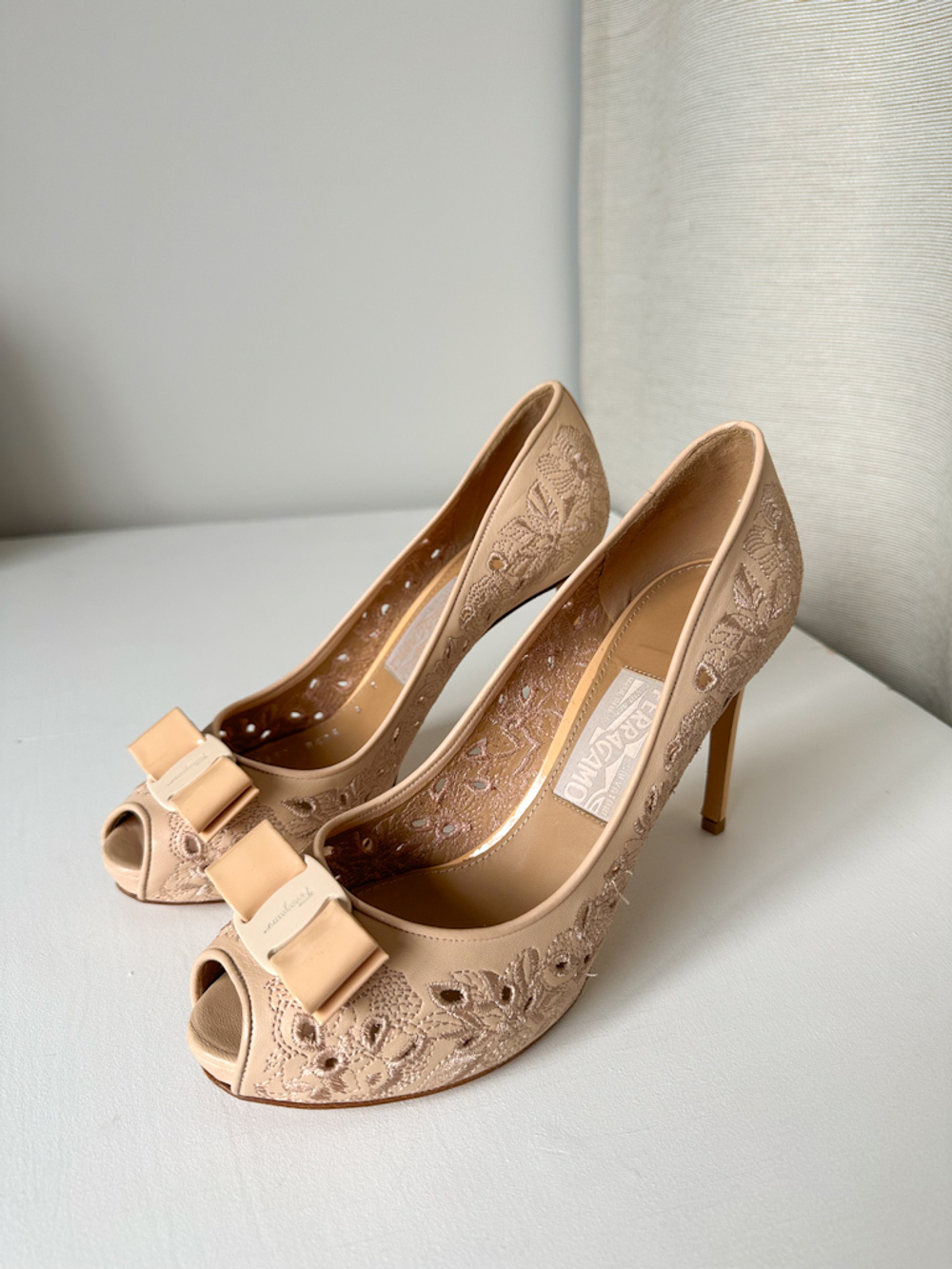 Кожаные туфли Salvatore Ferragamo, 38