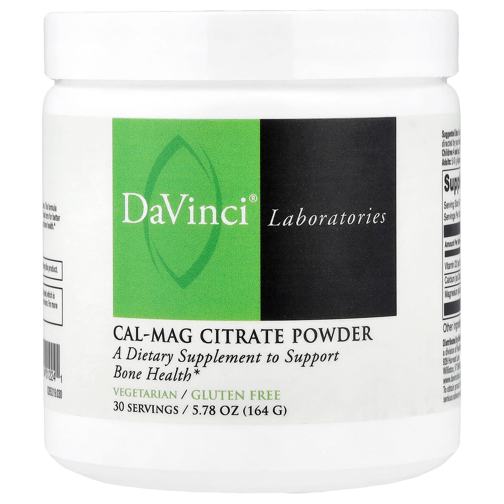 DaVinci Laboratories, CAL-MAG цитрат в порошке, 164 г (5,78 унции)