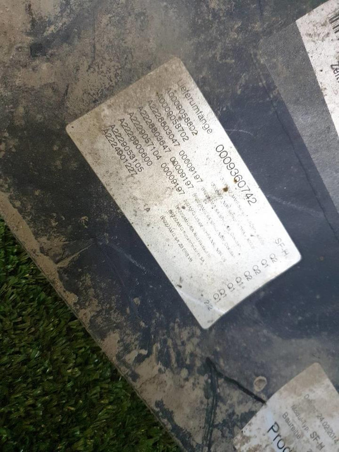 Бампер задний Mercedes S w222 (2013-2017) AMG