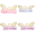 Повязка на голову «New collection Vostok - Ангел», цвет розовый, голубой и сиреневый, 20*6см ( упаковка белый ZIP пакет )