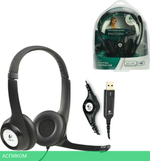 Гарнитура Logitech Stereo Headset H390 Black (981-000803)