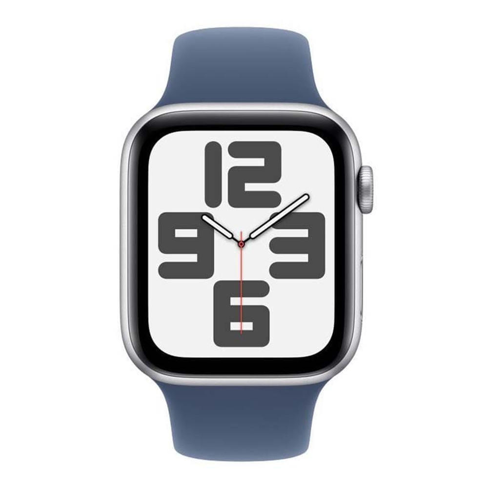 Apple Watch SE (2024), 40 мм корпус из алюминия цвета «Starlight», ремешок Sport Band размера S/M цвета «Starlight»