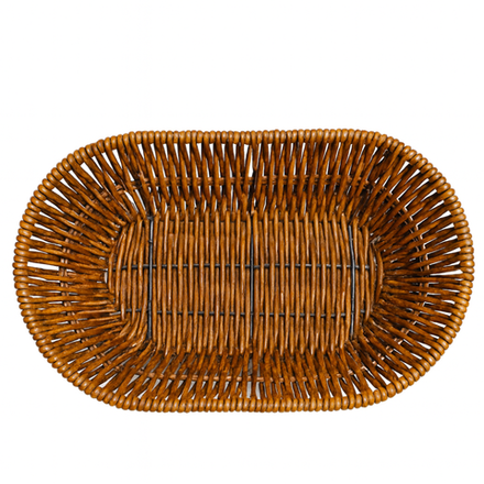 Хлебница деревянная овальная