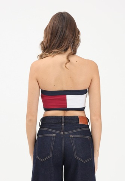 Топ женский TOMMY JEANS FLAG BADGE TUBE TOP