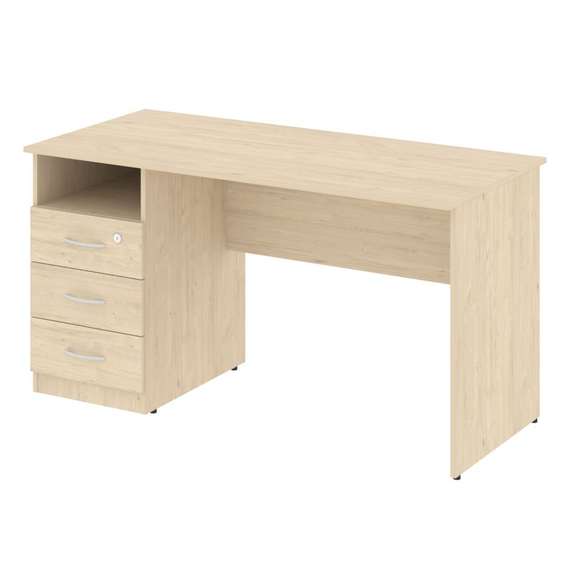 Nova S Стол письменный с тумбой левый В.СПТ-3 (L)  1400*650*750