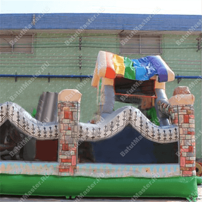 Коммерческий надувной батут "Терем" 6*6*4 м