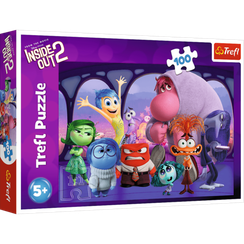 Pazl / Пазлы / Puzzles - "100" - Inside Out / Disney Inside Out 2
