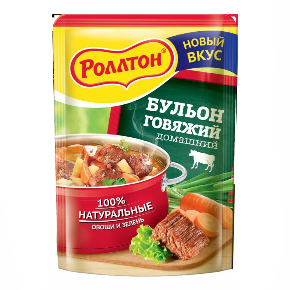 Приправа-бульон Роллтон говяжий 70 гр