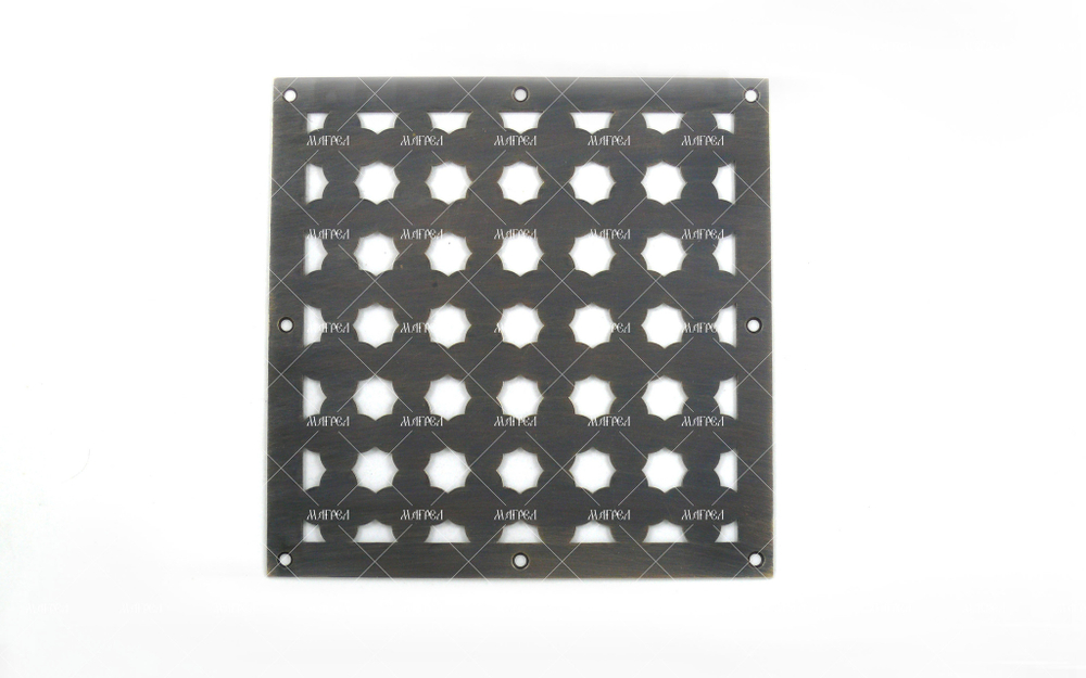 Решетка латунная вентиляционная для радиатора