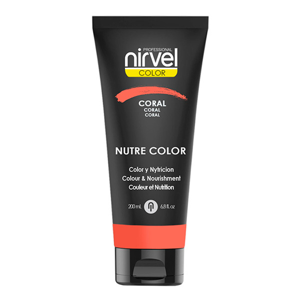 Гель-маска питательная Коралл Nirvel Nutre Color Coral 200мл