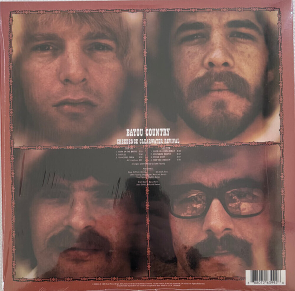 Creedence Clearwater Revival / Bayou Country (Coloured Vinyl)(LP)