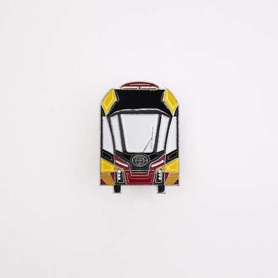 Значок трамвай 71-911ЕМ Львёнок Верхняя Пышма