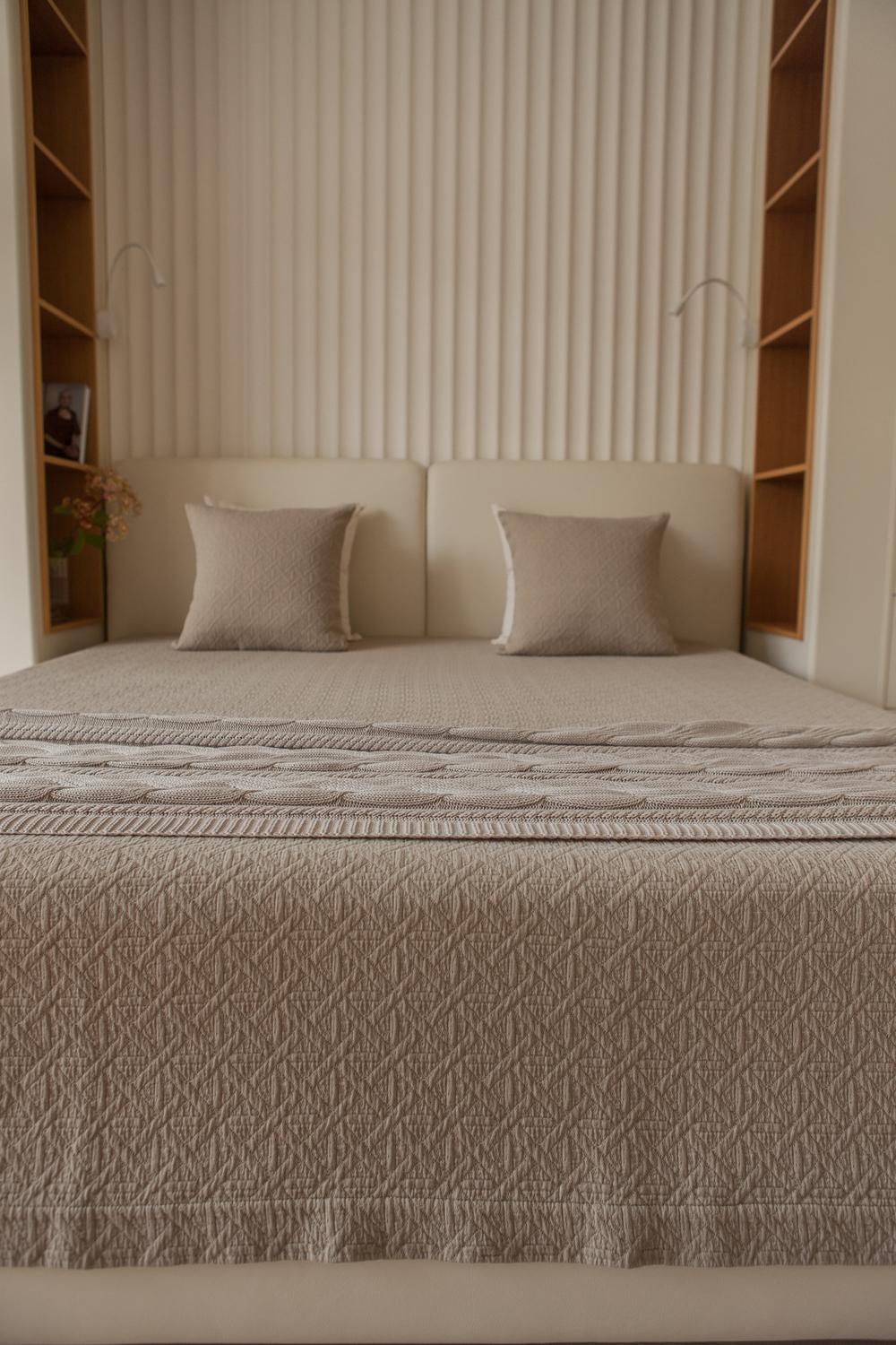 Покрывало 240x260 Luxberry Hamilton коричневое