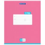 Тетрадь 12 л. BRAUBERG, клетка, обложка картон, ТОЧКИ, 103023, 5шт