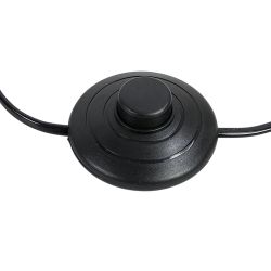 UML-T521 E27 BLACK-BLACK Торшер напольный под лампу Е27. 40W. Черный-Черный. ТМ Uniel