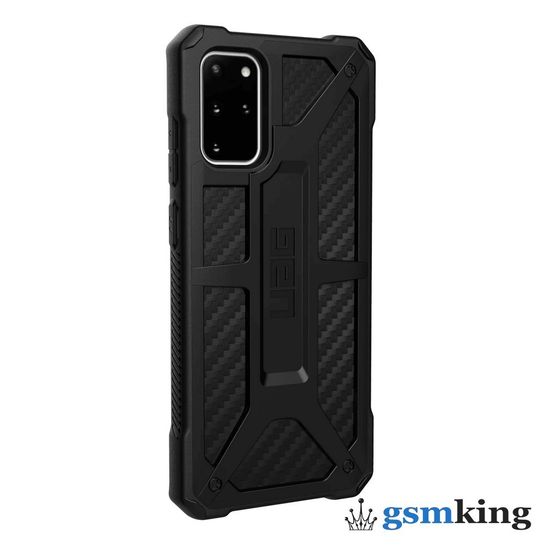 UAG Monarch Kevlar® Series Case for Samsung Galaxy S20 Plus Carbon Fiber (Чёрный)211981114242