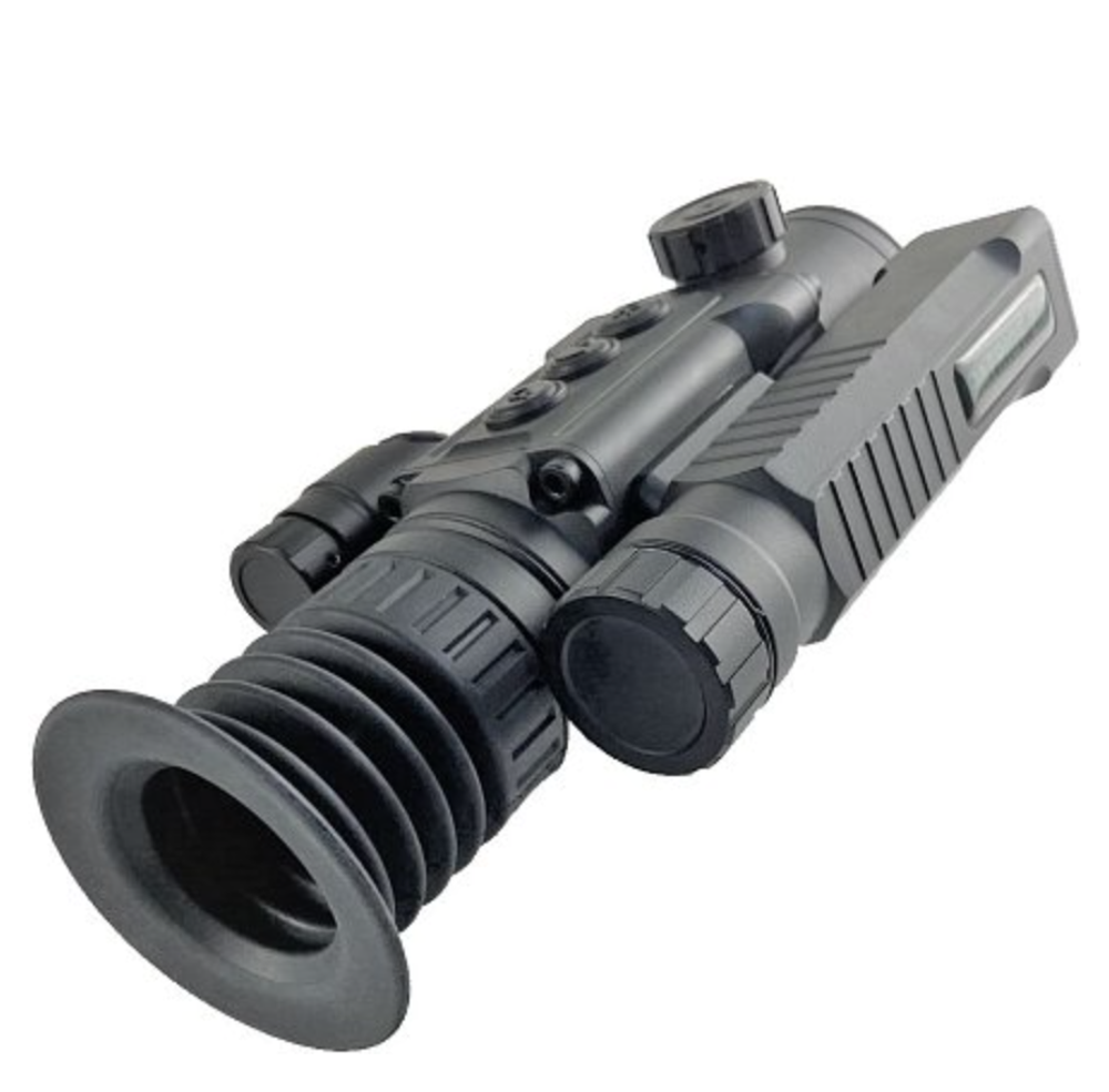 Тепловизионный прицел Venox Patriot 2.0 640 Mega LRF (3x75, 75/F1.0, 50Гц, 12мкм, 640х480, дальномер до 1200м, дальность обнаружения до 3800м) с записью