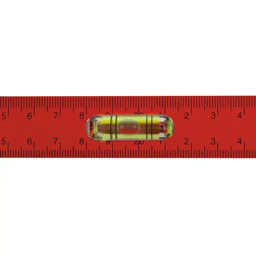 Уровень строительный алюминиевый REXANT Рельс с 3-мя глазками 40 см