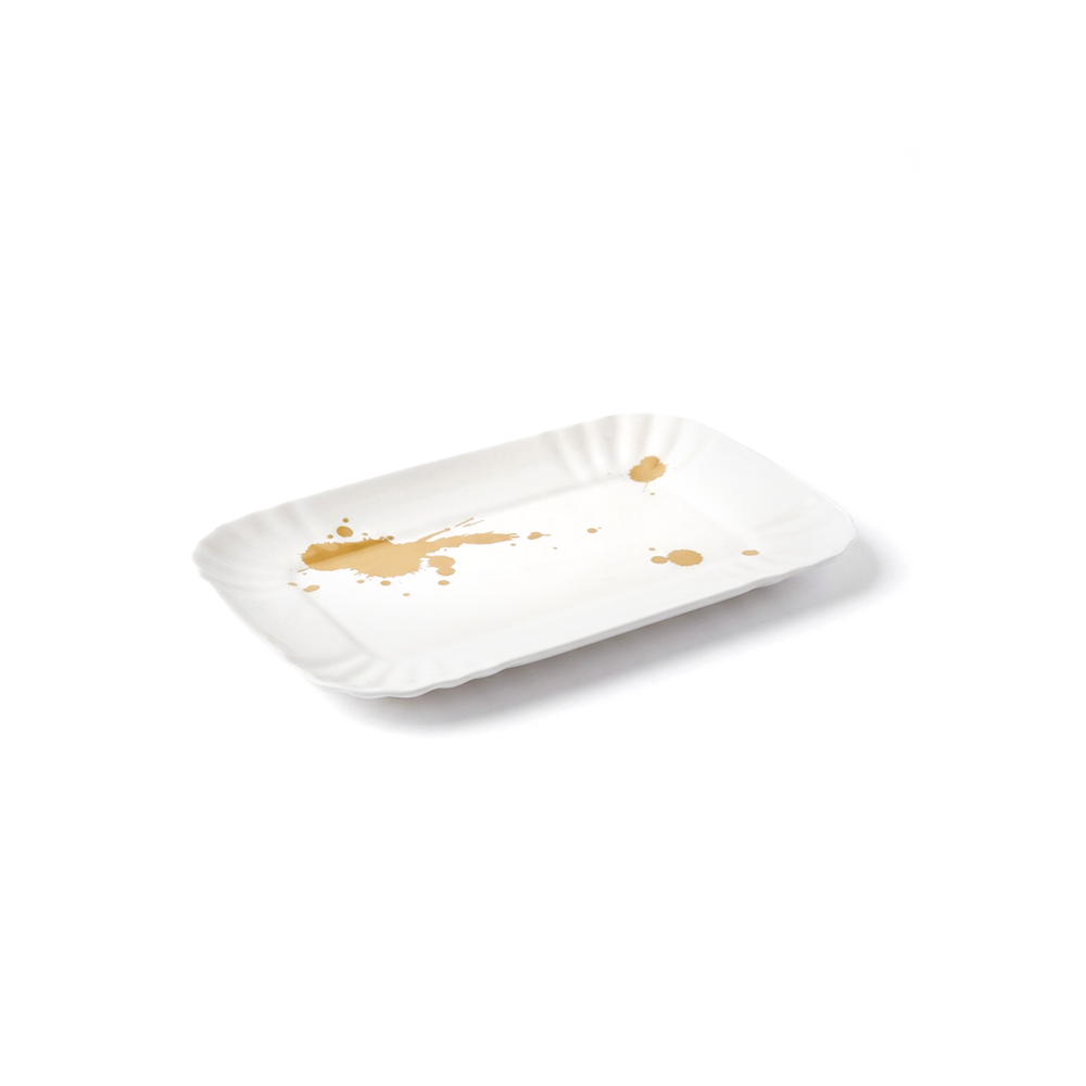 Блюдо Estetico Quotidiano Small Gold 10645G