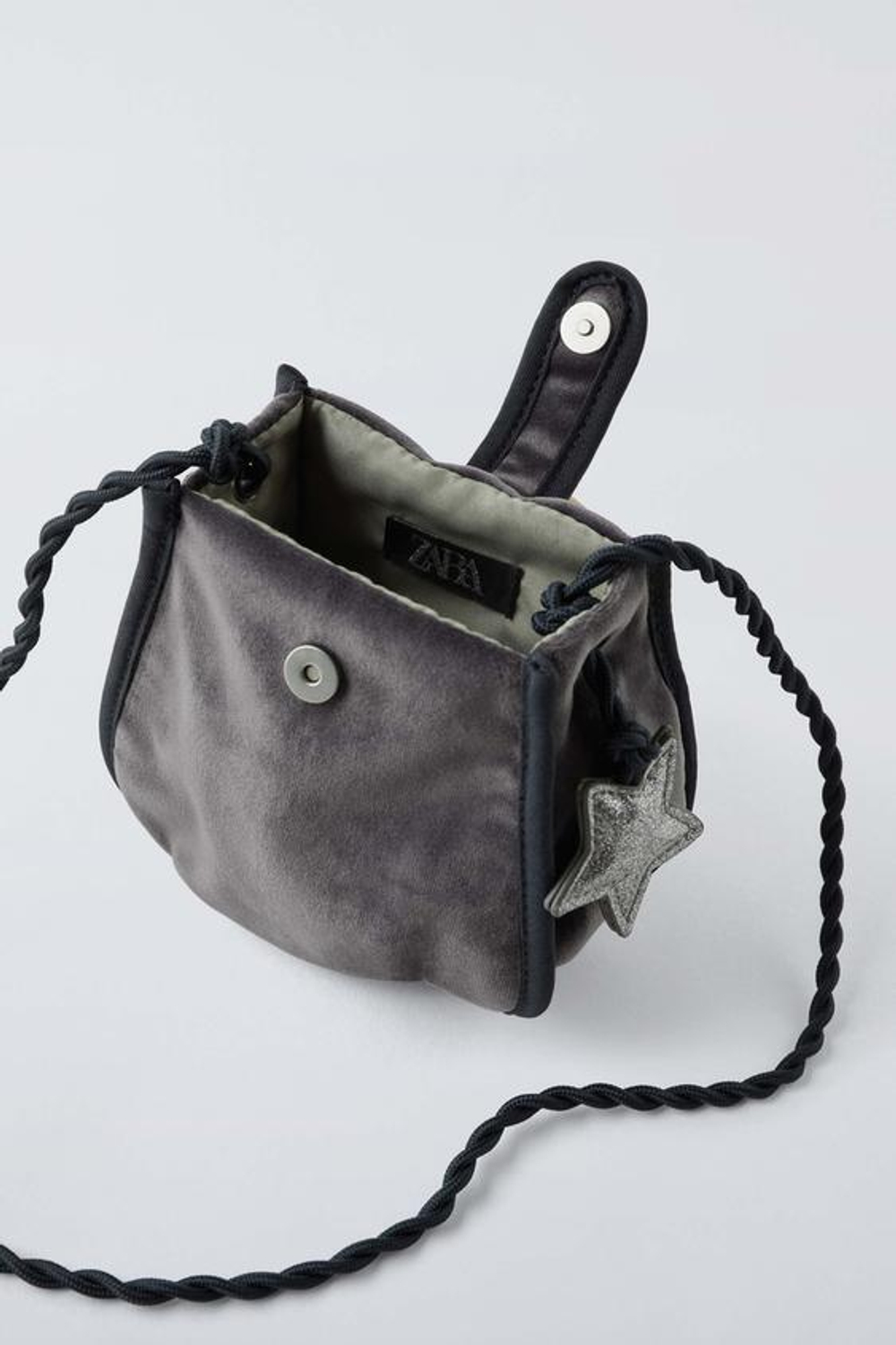 ZARA СУМКА, СЕРЫЙ