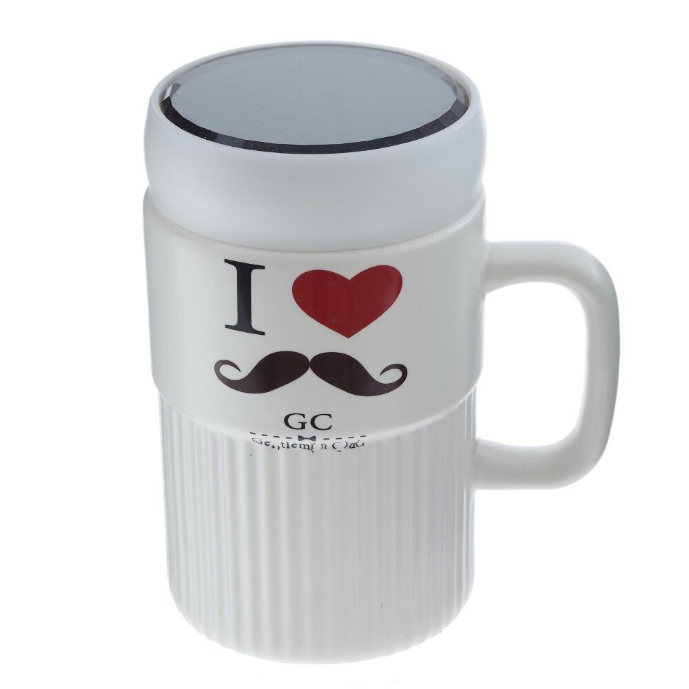 GAEM Кружка с крышкой, 300 мл, L11 W7 H13 см, 300в.