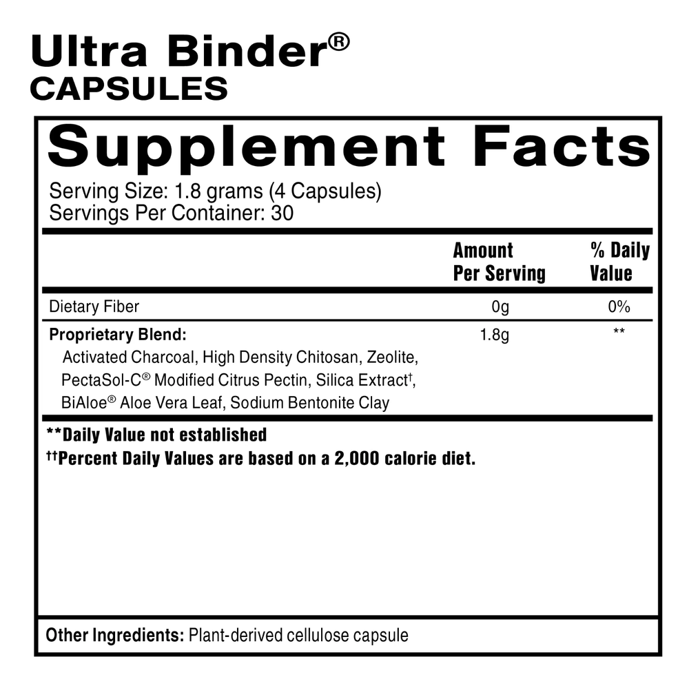 Quicksilver Scientific - Ultra Binder® Capsules 120 capsules