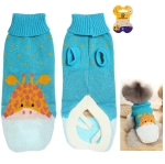 Кофта - свитер для мелких пород собак и кошек «BRO Style», цвет голубой, р S