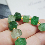 Авантюрин, бусина кубик 8мм, штучно
