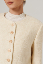 1888 Жакет женский (сливочный)