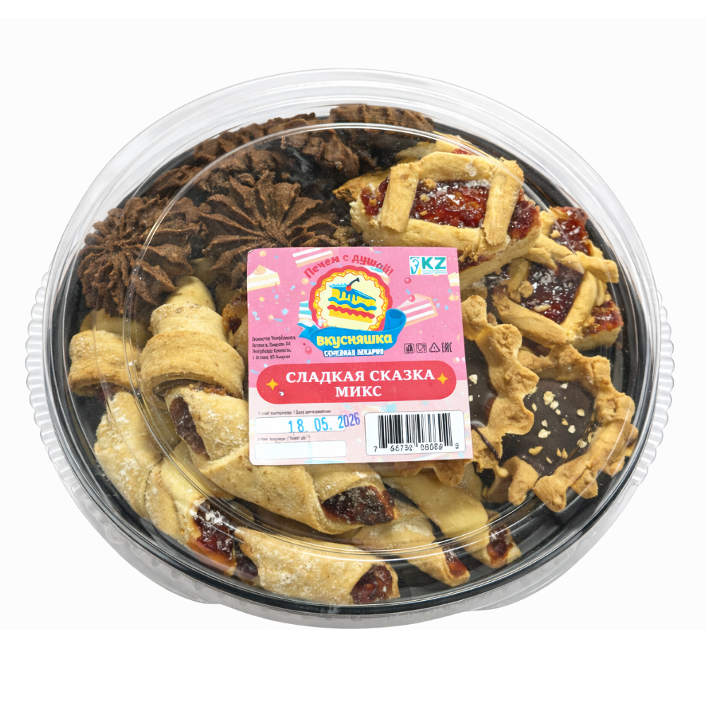 Пирог Вкусняшка Сладкая сказка микс Ержанова