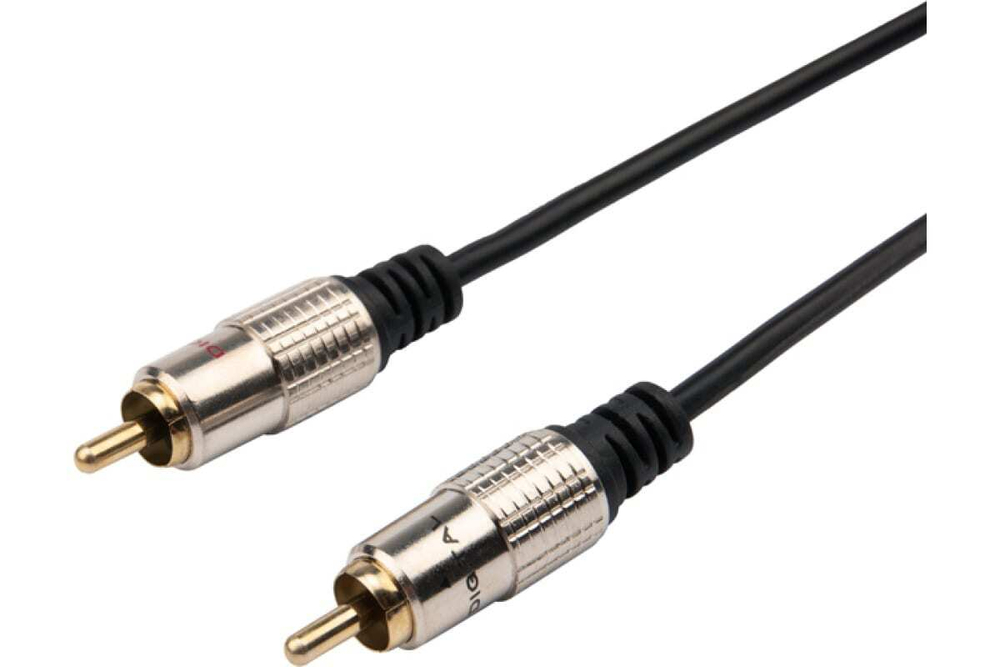 Шнур REXANT Стерео 3,5 мм - 2 RCA, длина 1,5 метра 17-4222